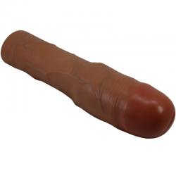 Pretty love - kylian funda para pene con extensión de 7.6 cm mulato