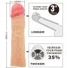 Pretty love - derek funda pene con extensión de 7.6 cm natural - 4