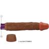 Baile - bob vibrador realístico 22.5 cm mulato - 3