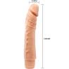 Baile - dybbuk vibrador realístico 24 cm natural - 4