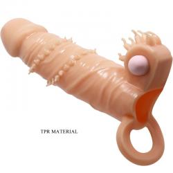 Pretty love - connor funda para pene + estimulador de clítoris natural