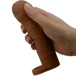 Pretty love - bunion funda para pene con extensión de 2.5 cm mulato