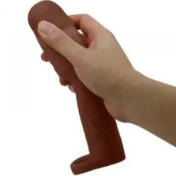 Pretty love - gerd funda para pene con extensión de 7.6 cm mulato