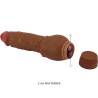 Baile - barbara vibrador realístico 19.5 cm mulato - 4