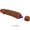 Baile - jeff vibrador realístico 19.5 cm mulato - 4