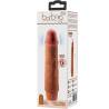 Baile - jeff vibrador realístico 19.5 cm mulato - 6