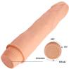Baile - dwarf vibrador realístico 21 cm natural - 5