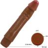 Baile - dybbuk vibrador realístico 24 cm mulato - 5