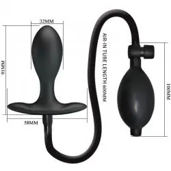 Pretty love - plug anal inflable negro