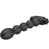 Pretty love - lynn plug anal silicona 10 vibraciones negro - 2