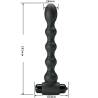 Pretty love - lynn plug anal silicona 10 vibraciones negro - 3