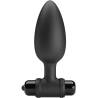 Pretty love - vibra butt plug 2 plug anal 10 vibraciones negro - 1