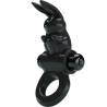 Pretty love - exciting ring anillo vibrador rabbit 10 vibraciones negro - 1