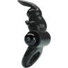 Pretty love - exciting ring anillo vibrador rabbit 10 vibraciones negro - 2