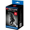 Pretty love - exciting ring anillo vibrador rabbit 10 vibraciones negro - 6