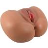 Crazy bull - luna trasero vibrador con vagina y ano realístico natural control remoto - 2