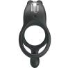 Pretty Love Seth negro, doble anillo vibrador rabbit de frente