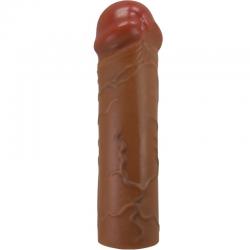 Pretty love - nile funda para pene con extensión de 2.5 cm mulato