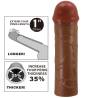 Pretty love - nile funda para pene con extensión de 2.5 cm mulato - 6