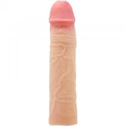 Pretty love - chelsea funda pene con extensión de 7.6 cm natural