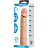 Pretty love - chelsea funda pene con extensión de 7.6 cm natural - 5