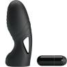 Pretty love - alan vibrador de dedo silicona negro - 4
