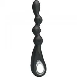 Pretty love - federer vibrador anal 12 vibraciones negro