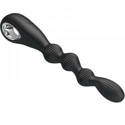 Pretty love - federer vibrador anal 12 vibraciones negro