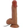 Baile - catoblepas vibrador realístico 20.6 cm natural control remoto - 1