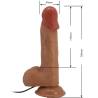Baile - catoblepas vibrador realístico 20.6 cm natural control remoto - 5