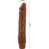 Baile - jack vibrador realístico 26 cm mulato - 3