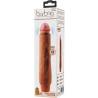 Baile - jack vibrador realístico 26 cm mulato - 6