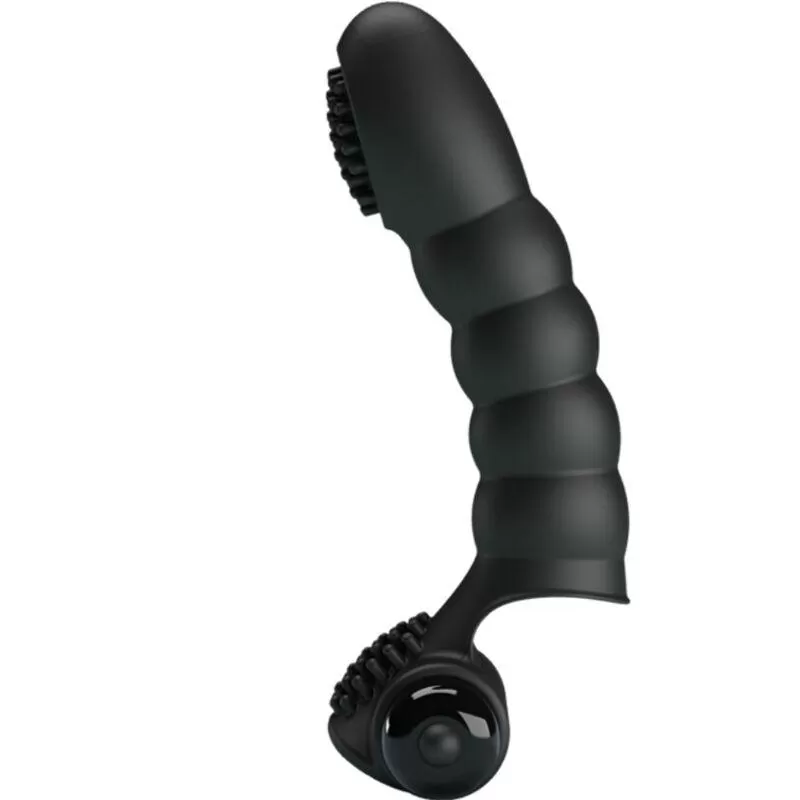 Pretty love - alexander vibrador de dedo 10 vibraciones negro
