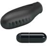 Pretty love - gilo vibrador de dedo silicona negro - 4