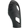 Pretty love - lich vibrador de dedo silicona negro - 1