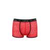 Short Parker Passion 046 rojo con abertura, la prenda sola, de frente
