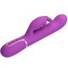 Vibrador rabbit Pretty Love Coale en horizontal