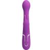 Pretty love - dejon vibrador rabbit multifunción 3 en 1 morado - 2