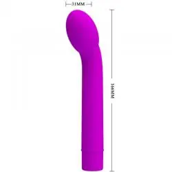 Pretty love - logan vibrador punto g 10 vibraciones morado