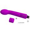 Vibrador Pretty Love Logan morado con su pila AA