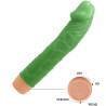 Baile - bill vibrador realístico 22.5 cm verde - 4