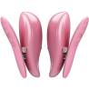 Pretty love - cailey pinzas para pezones 10 vibraciones control remoto rosa - 3