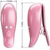 Pretty love - cailey pinzas para pezones 10 vibraciones control remoto rosa - 5