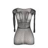 Subblime - 951931 vestido de rejilla corto con espalda descubierta talla única - 5