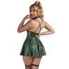 Subblime - 955441 vestido con tirantes de cuero verde l/xl - 2