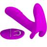 Pretty love - masajeador & vibrador 12 vibraciones control remoto morado - 2
