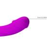 Pretty love - kelpie estimulador strap-on doble morado - 3