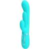 Pretty love - shania triple vibrador rabbit multifunción 3 en 1 - 1