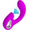 Pretty love - sibel vibrador punto g + estimulador clítoris 10 vibraciones morado - 2