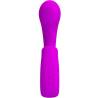 Pretty love - sibel vibrador punto g + estimulador clítoris 10 vibraciones morado - 3
